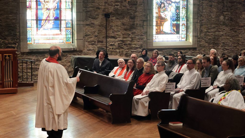 Fr. Joe Preaching
