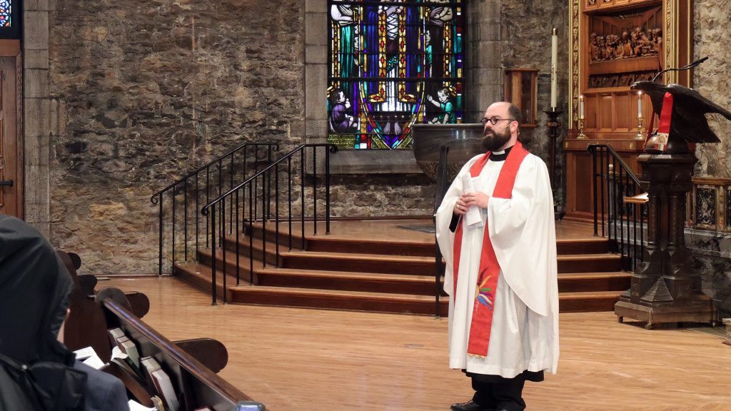Fr. Joe Preaching